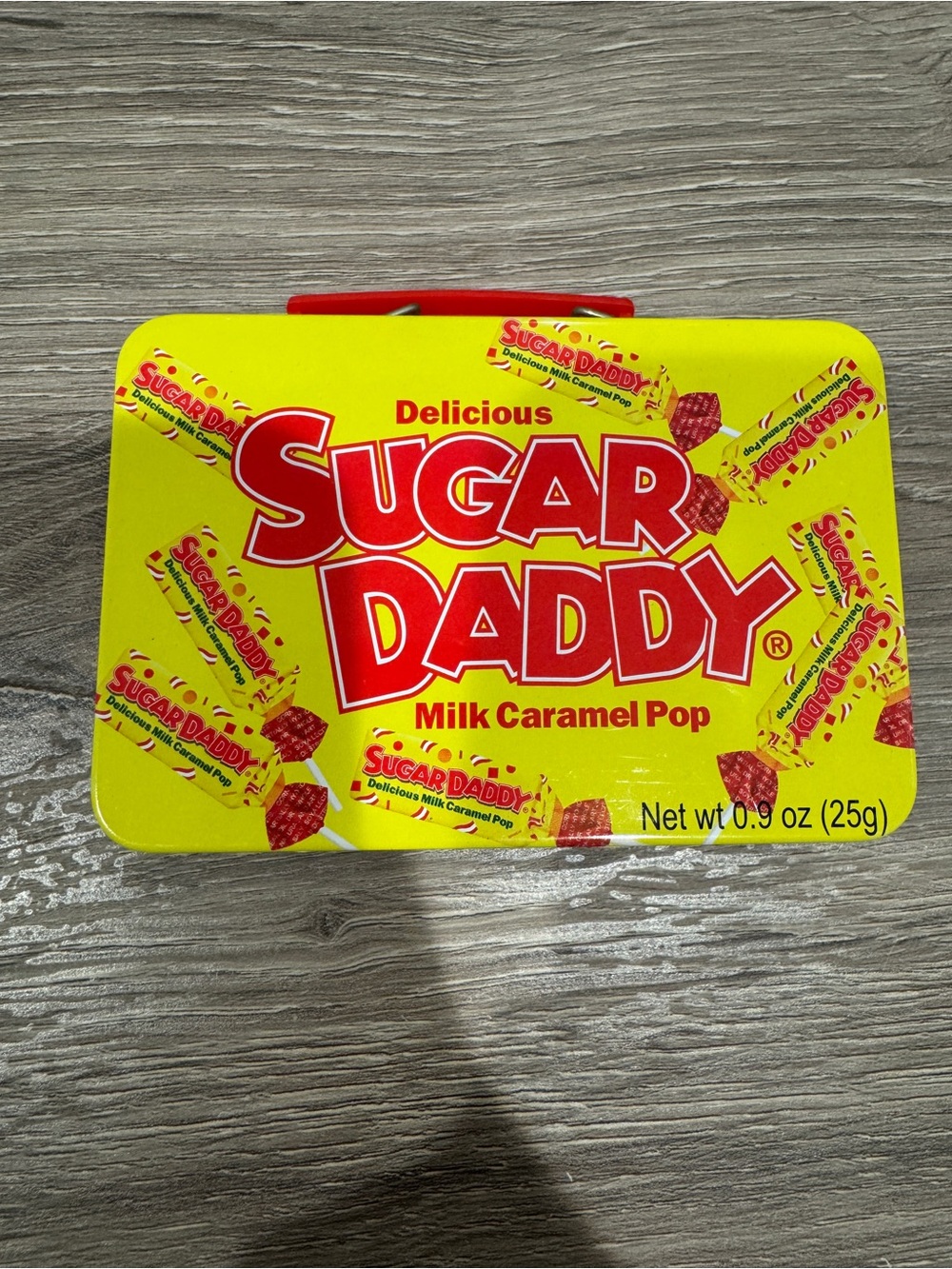 Sugar Daddy Milk Caramel Pop Mini Tin - Like New